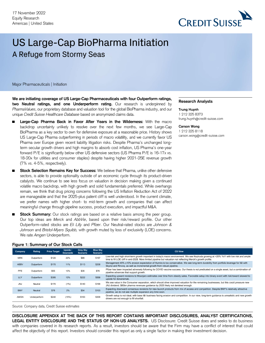 US Large-Cap BioPharma InitiationUS Large-Cap BioPharma Initiation_1.png